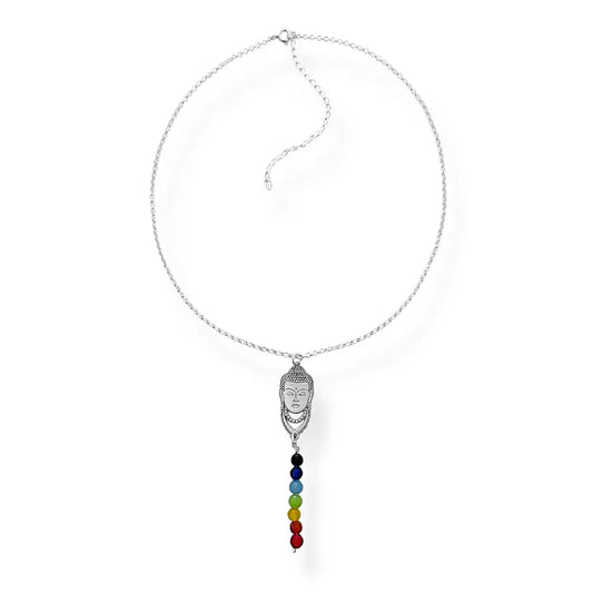 Seven Chakras Buddha Choker