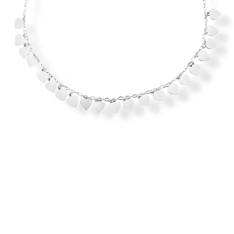 Flat heart choker