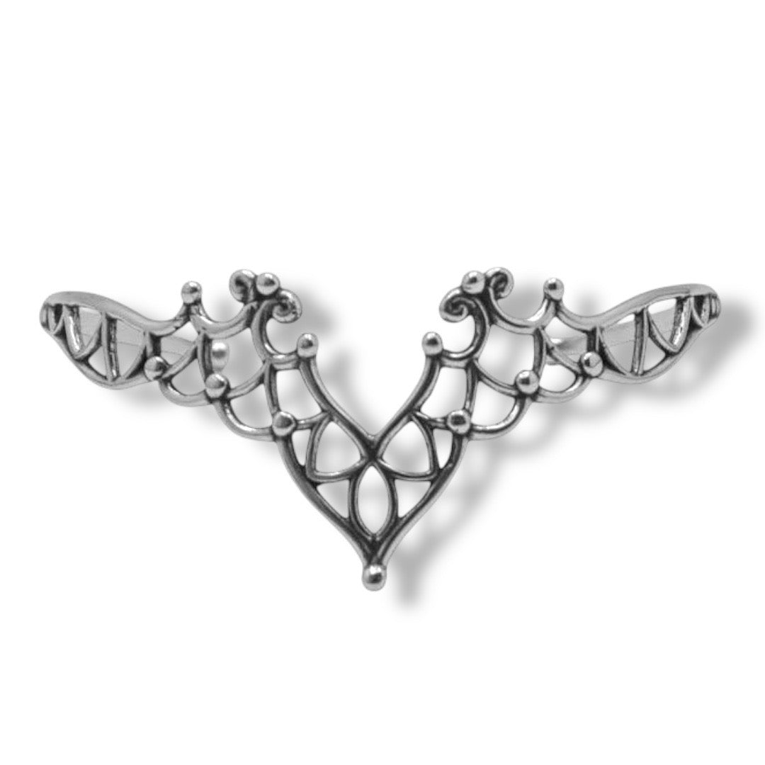 Adjustable arabesque cuff