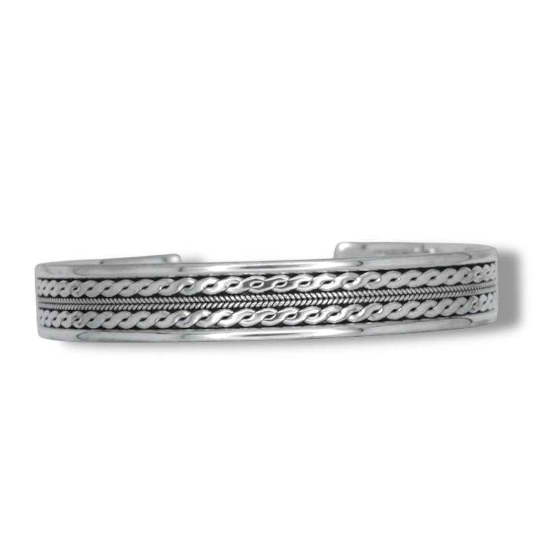 Adjustable rustic boho cuff