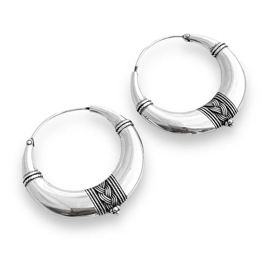 Gypsy hoop earrings