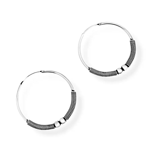 Bali Vibes Hoop Earrings