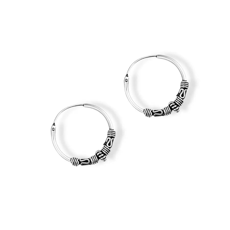 Bali Small Hoop earrings