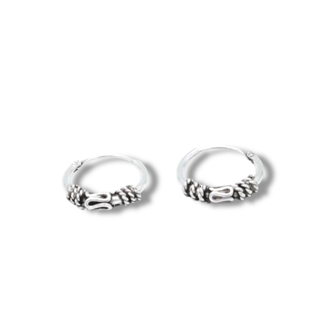Bali vibes huggies earrings