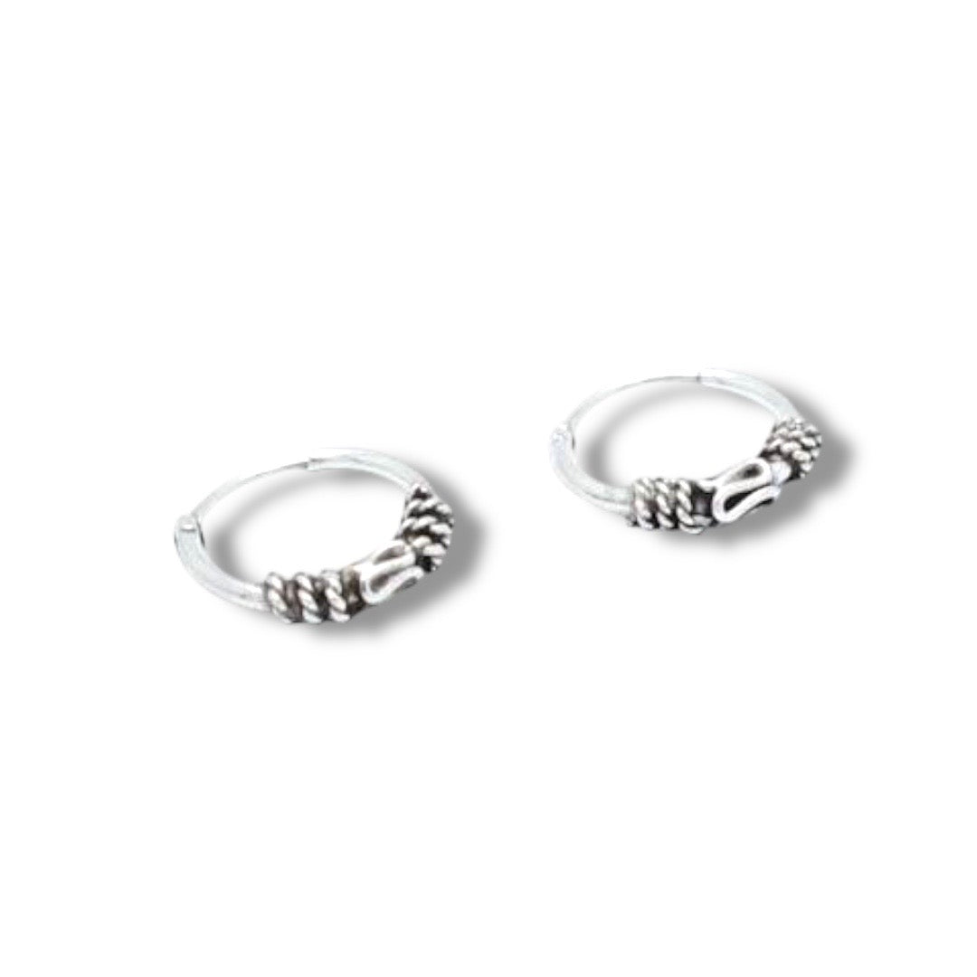 Bali vibes huggies earrings