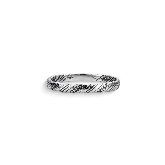 Patterned Band Ring