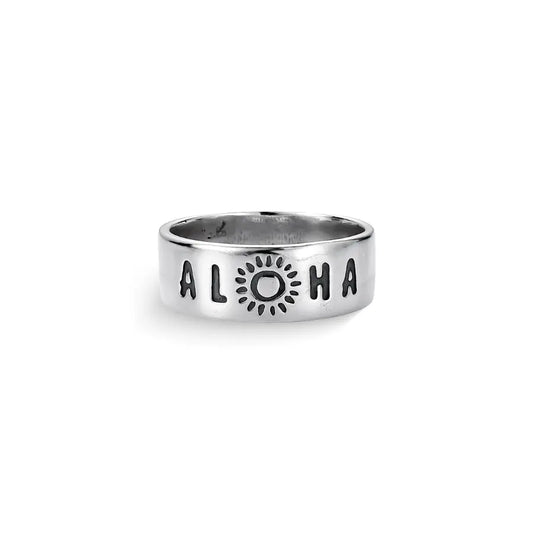 Sunny Aloha Band Ring