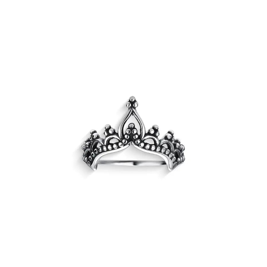 Arabesque chevron ring