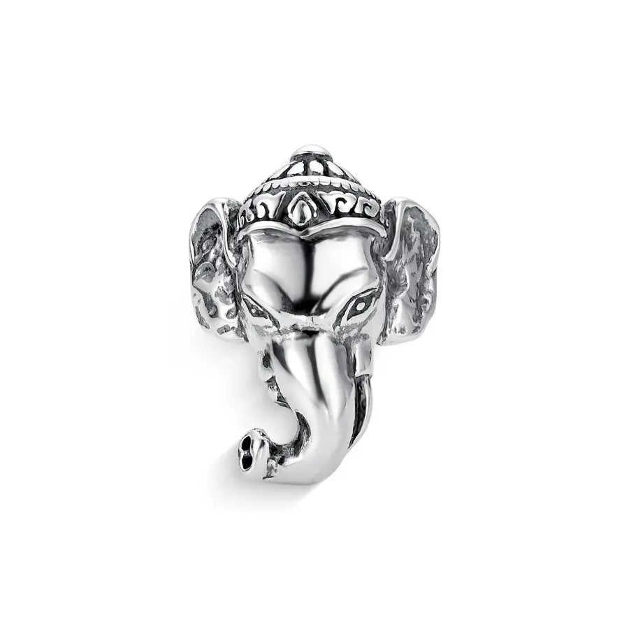 Textured Ganesha head ring