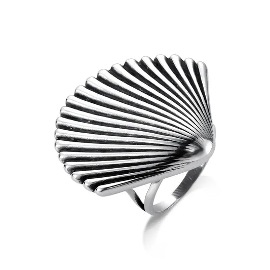 Statement Seashell Ring