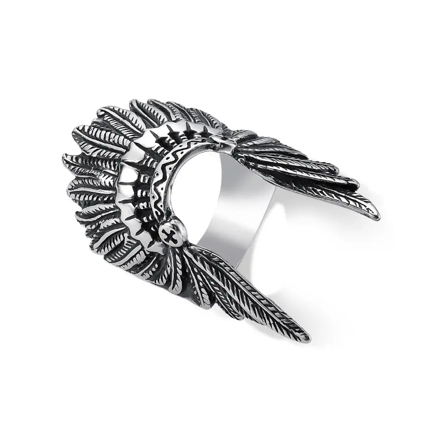 Native headdress ring