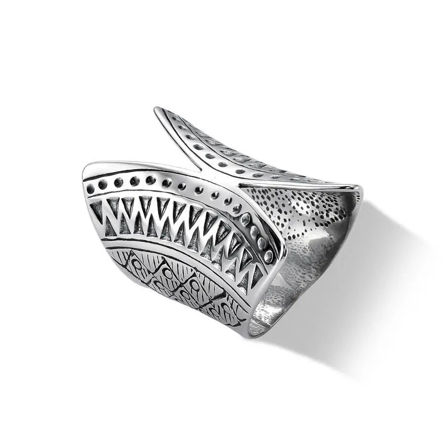Boho rustic ring