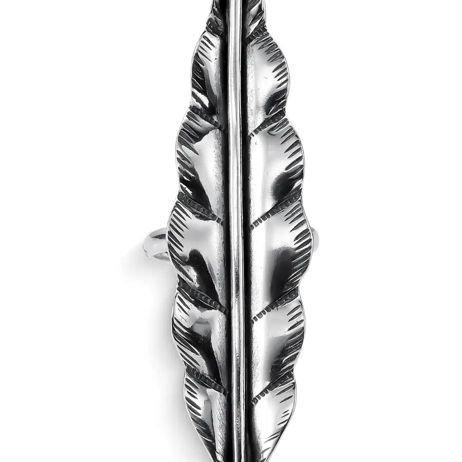 Statement leaf ring