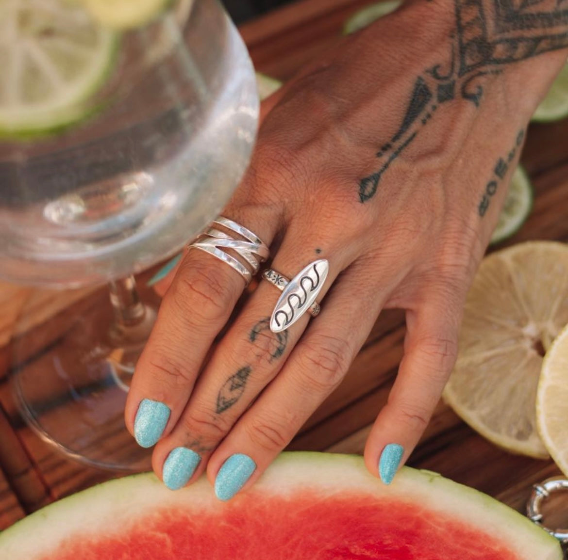 Ocean Surfboard Ring