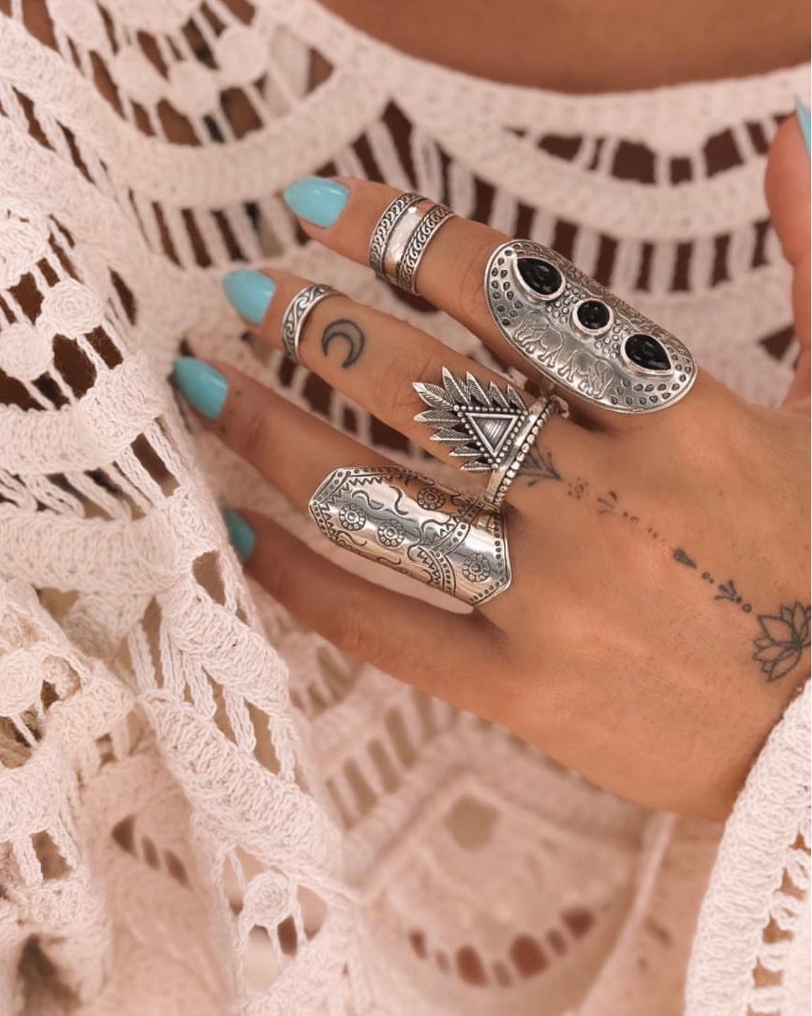 Tribal Headdress Ring
