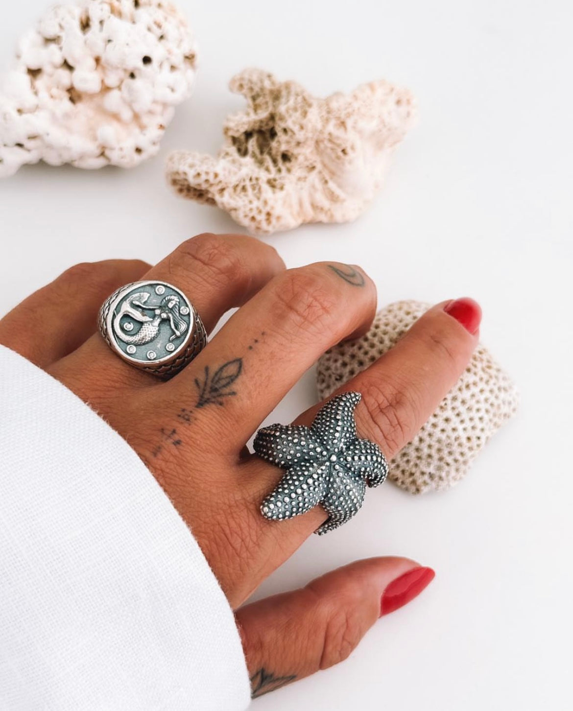 Statement Starfish Ring