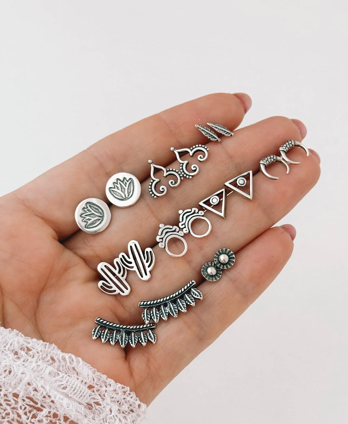 Arabesque Stud Earrings