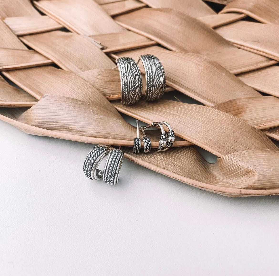 Petite Open Hoop Earrings