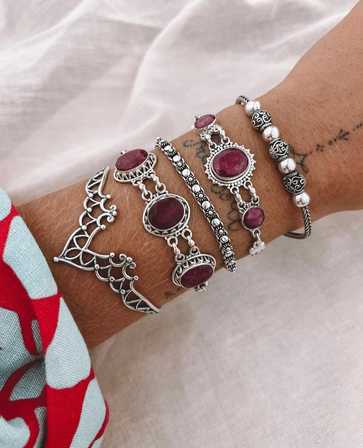 Adjustable Arabesque Cuff