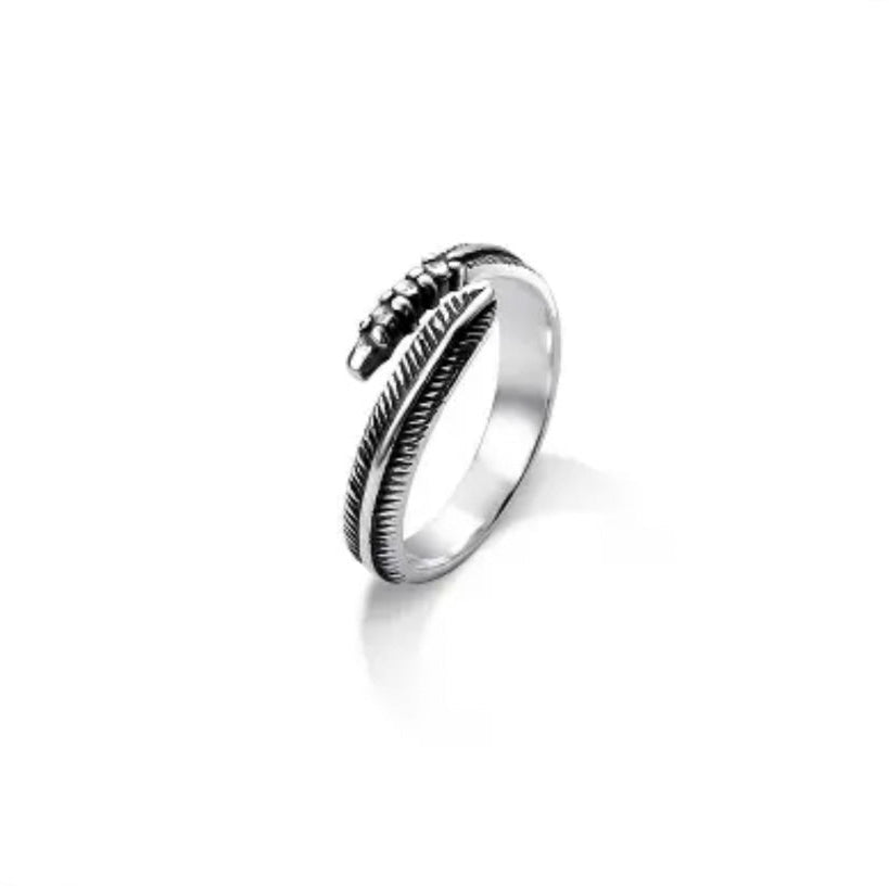 Adjustable petite feather band