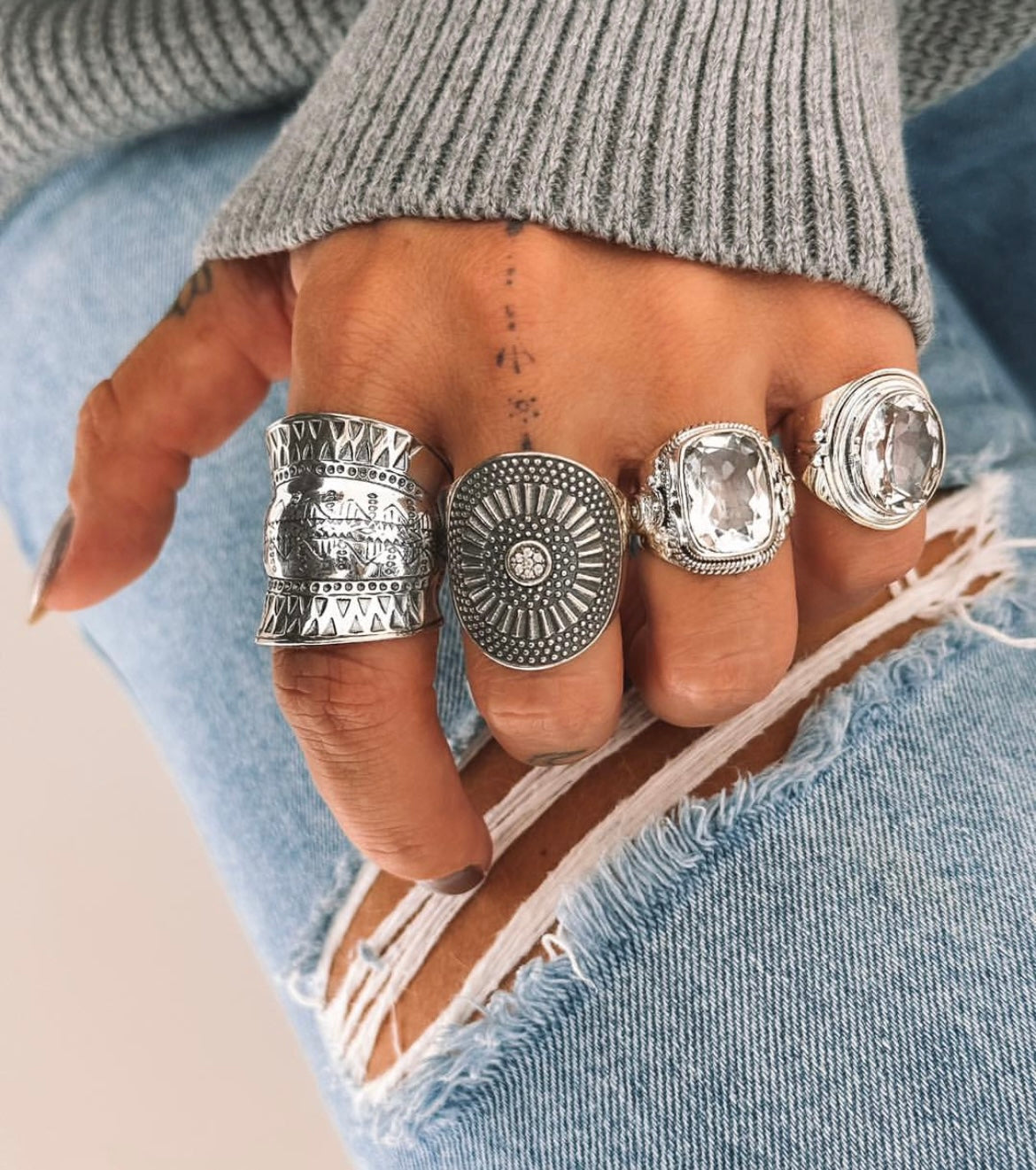 Adjustable Gypsy Ring