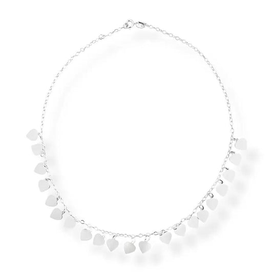 Flat heart choker
