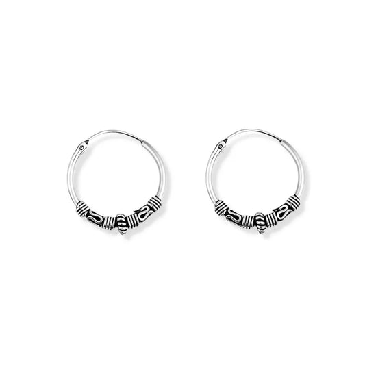 Bali Small Hoop earrings