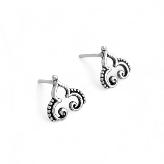 Arabesque stud earrings