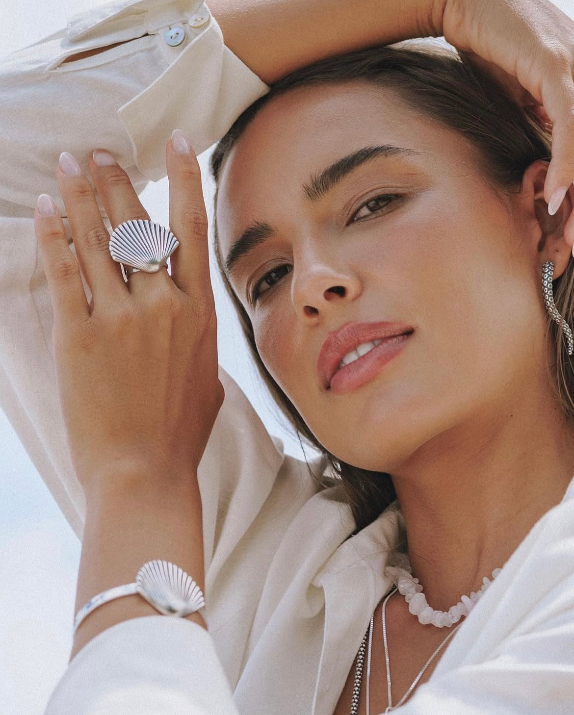 Statement Seashell Ring