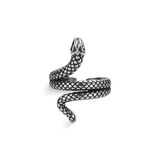 Adjustable snake ring