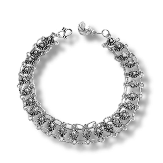 Daisy boho bracelet