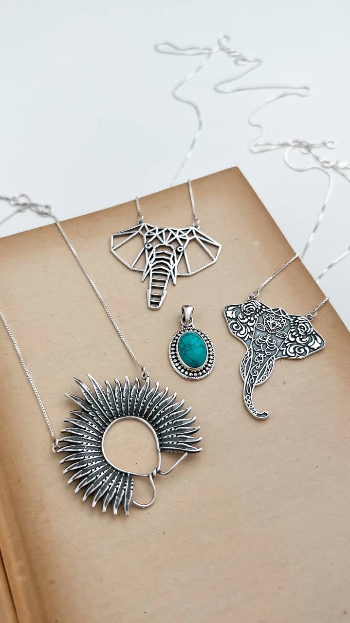 Indian Elephant Necklace