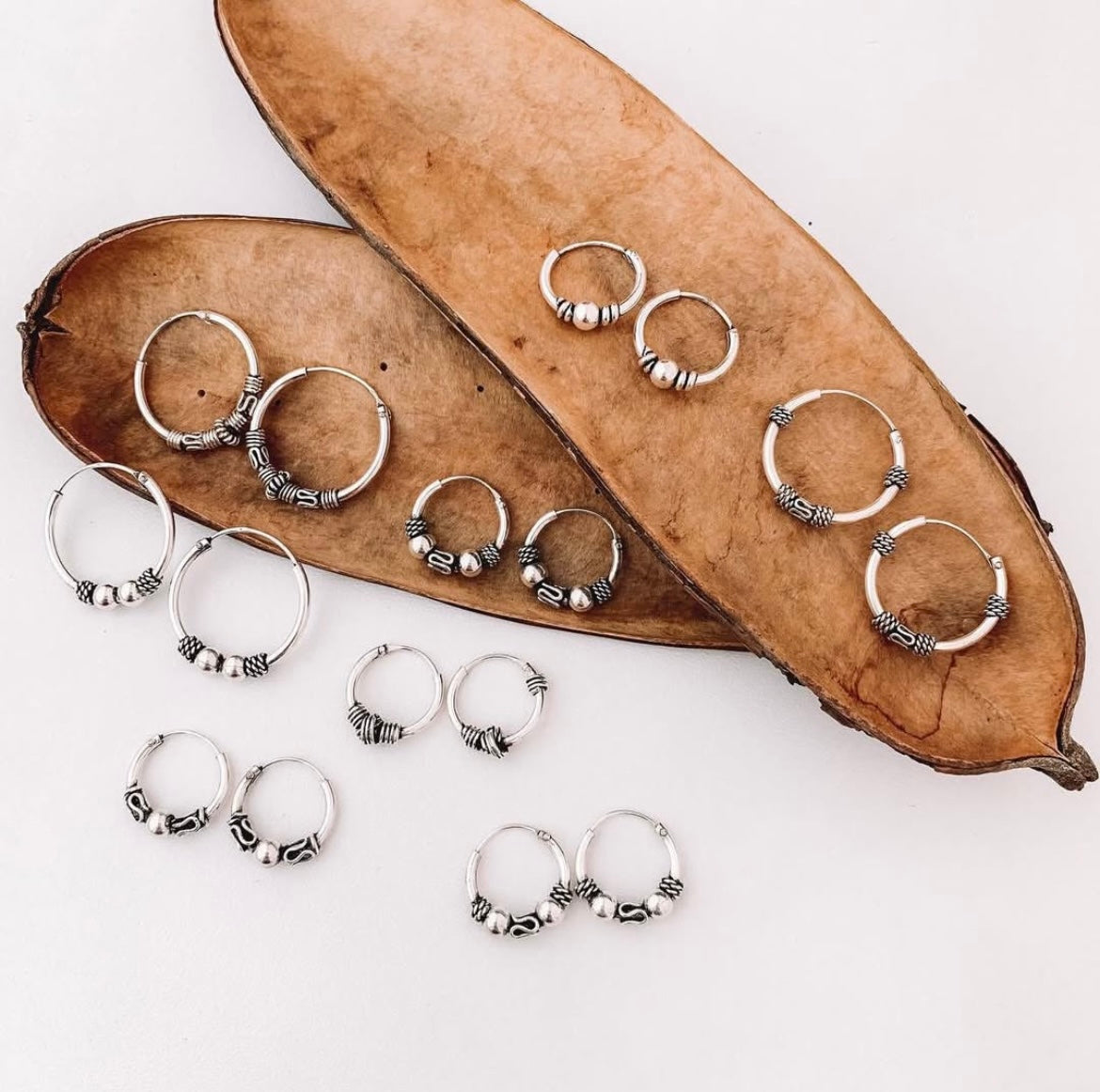 Bali Small Hoop Earrings