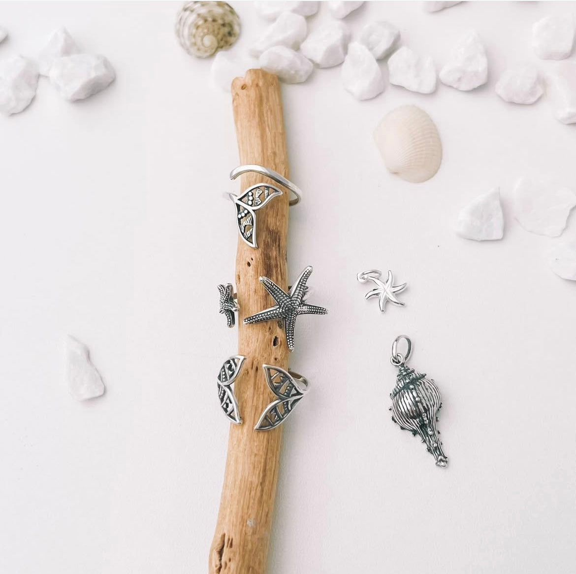 Adjustable Mermaid Tail Ring