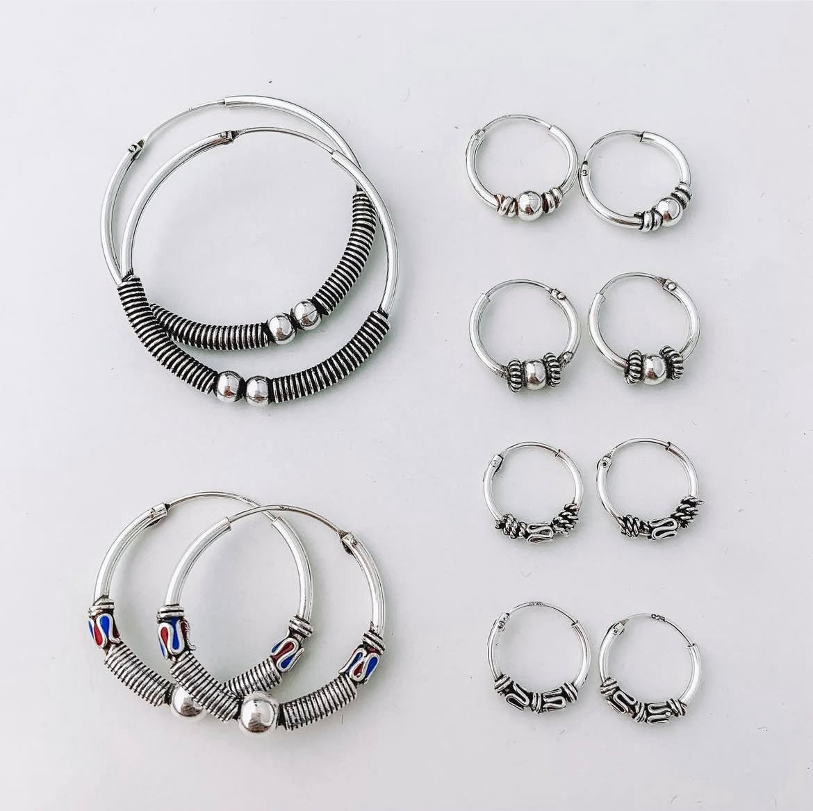 Bali Vibes Huggies Earrings