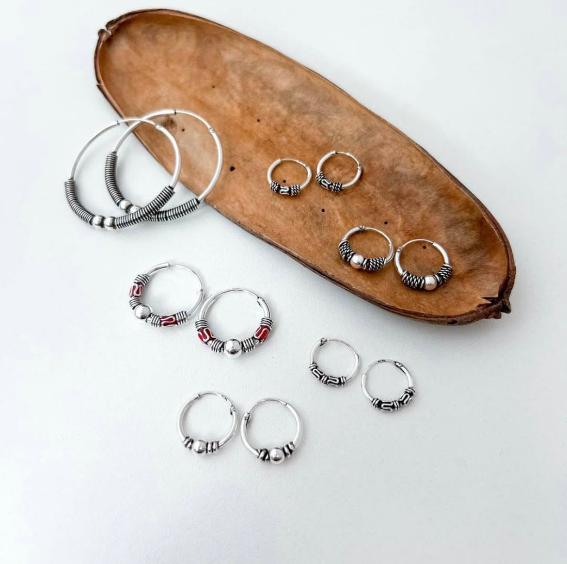 Bali Vibes Huggies Earrings