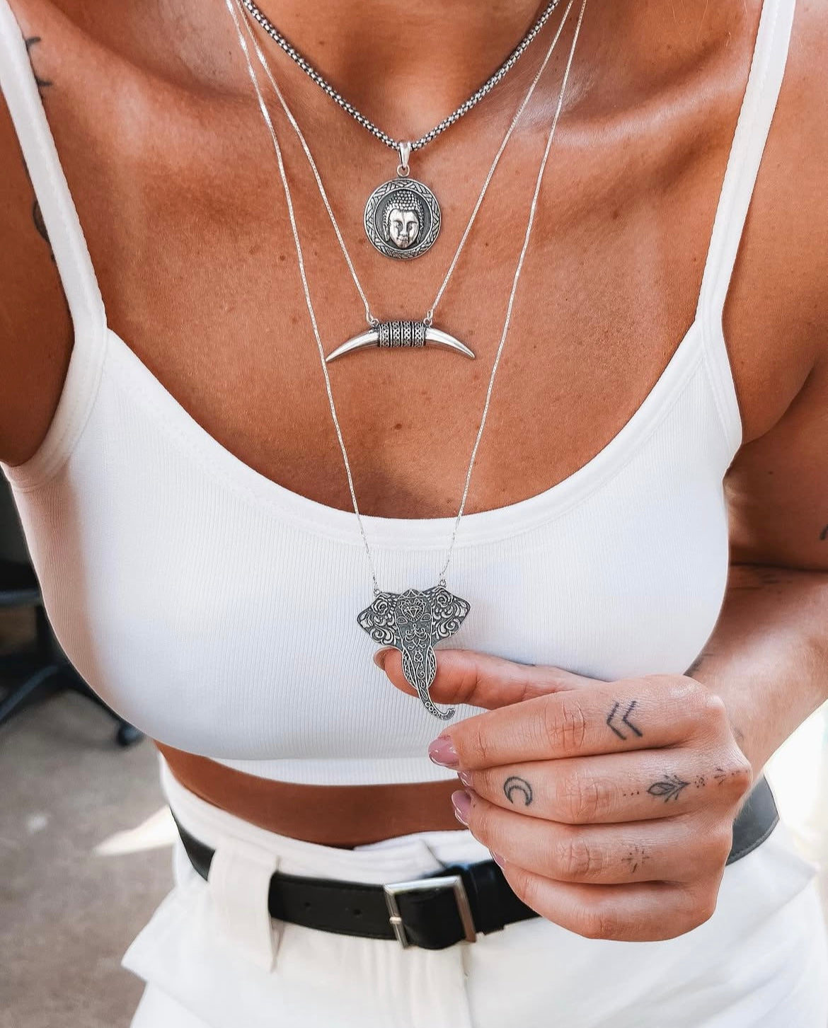 Indian Elephant Necklace