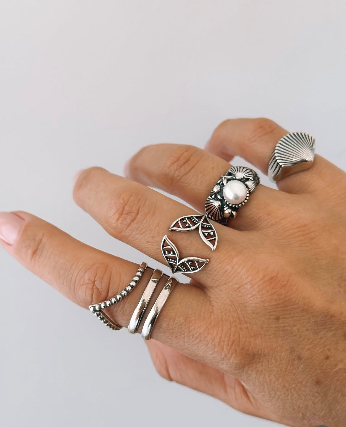 Adjustable Mermaid Tail Ring