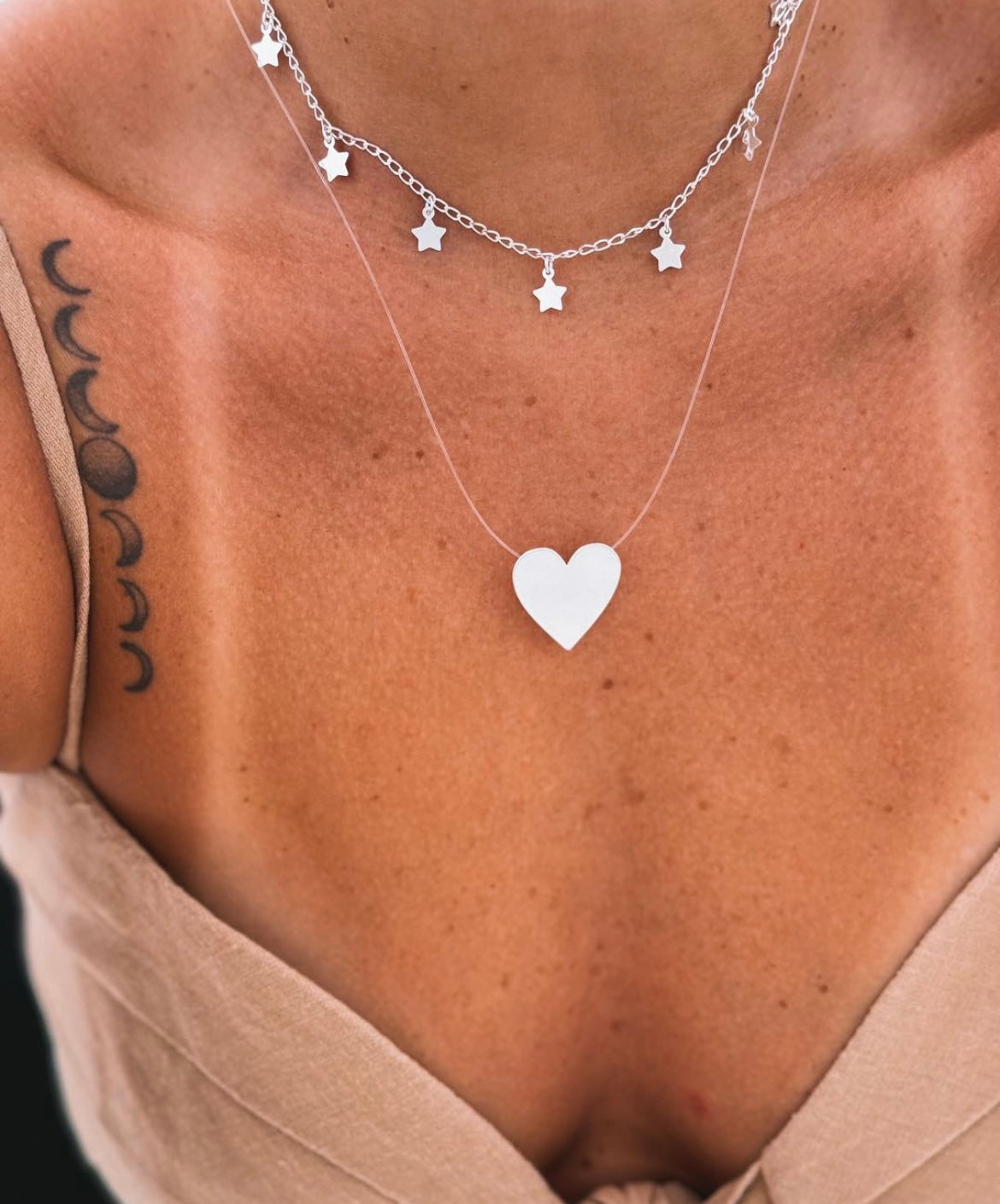 Minimalist Star Choker