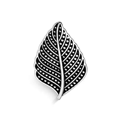 Boho leaf ring