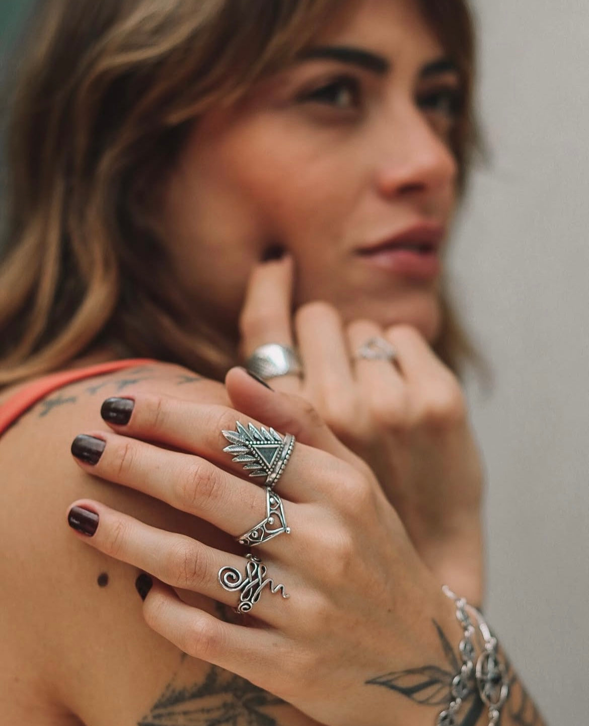 Tribal Headdress Ring