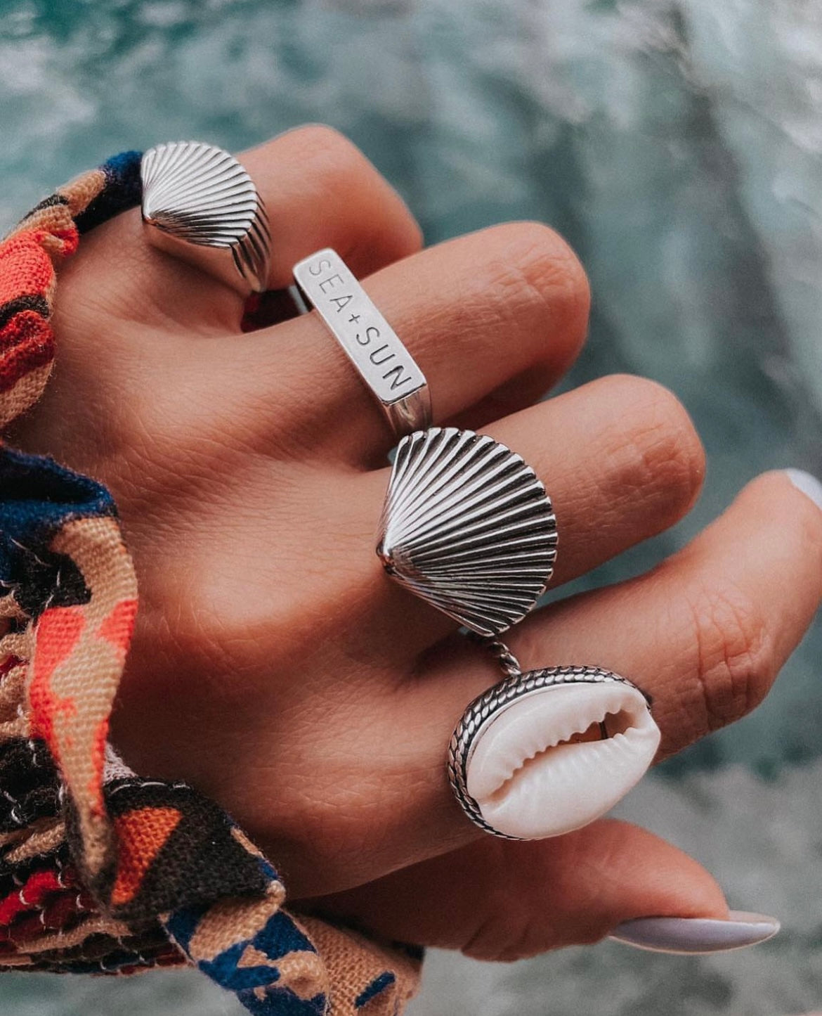 Seamless Seashell Ring