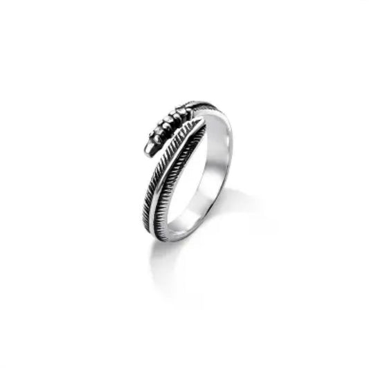 Adjustable petite feather band