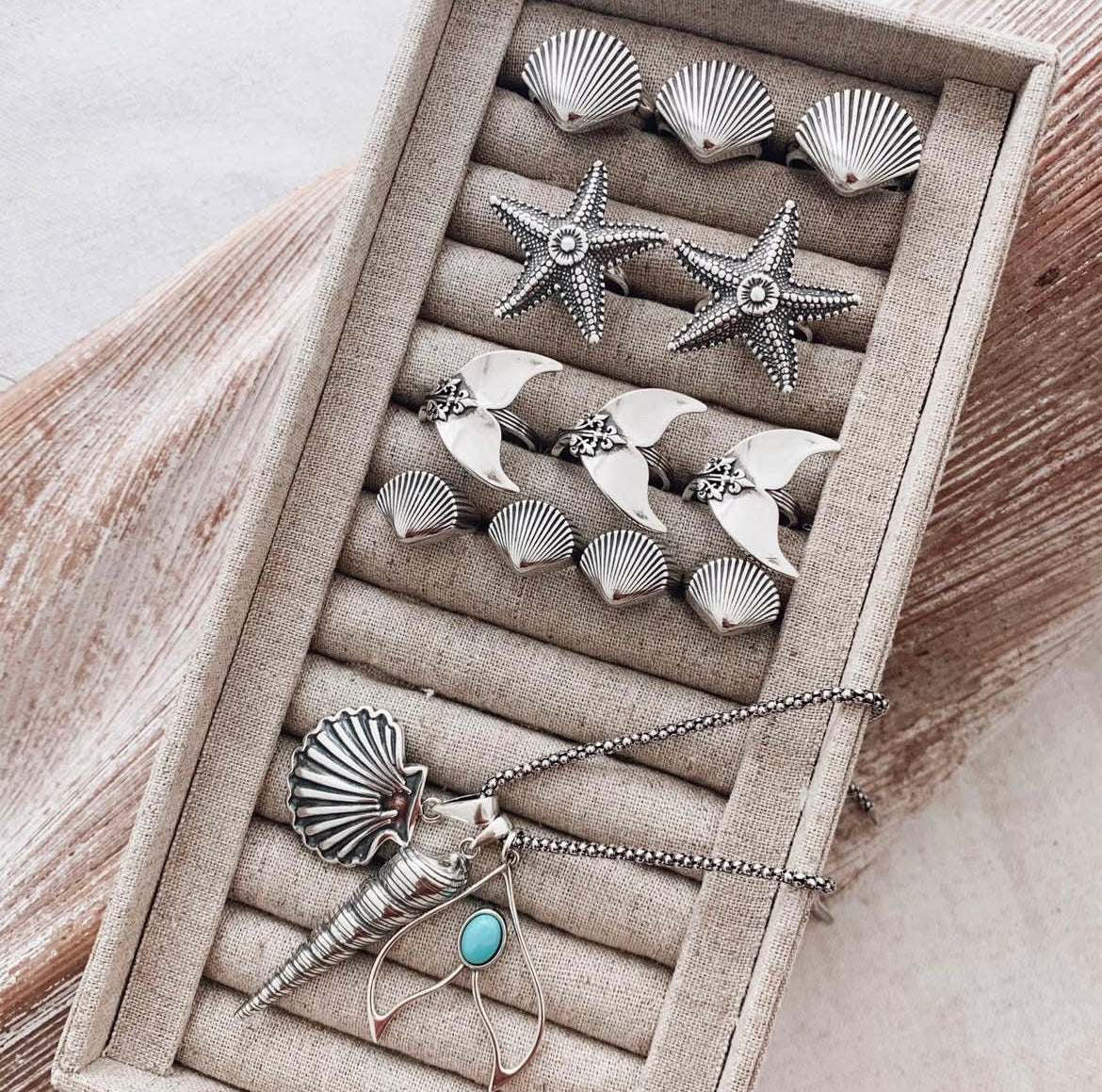 Detailed Mermaid Tail Ring