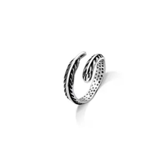 Adjustable plume ring